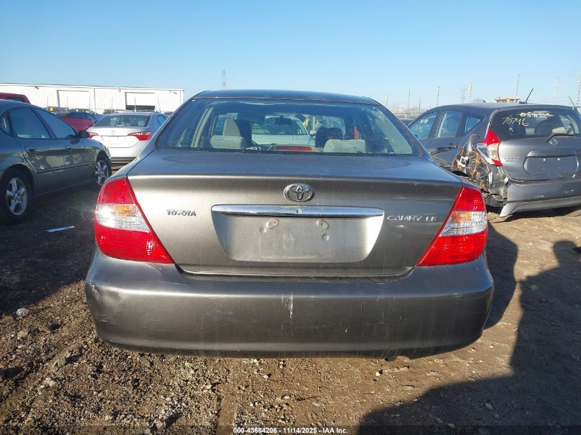 2003 Toyota Camry Le VIN: 4T1BE32K13U744807 Lot: 43684206