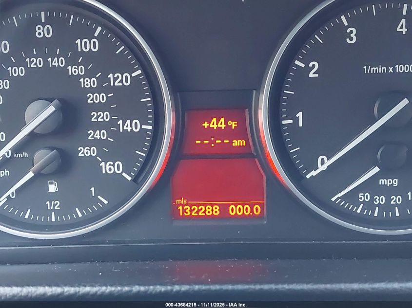 2008 BMW 328I VIN: WBAVA375X8NL51953 Lot: 43684215