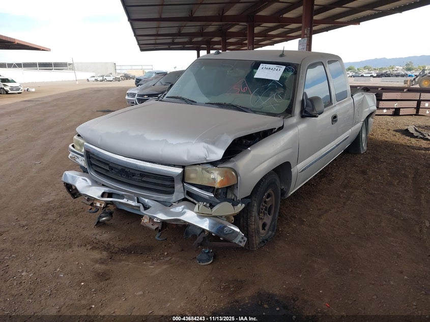 2004 GMC Sierra 1500 Sle VIN: 2GTEC19TX41220045 Lot: 43684243