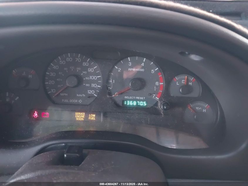 1999 Ford Mustang VIN: 1FAFP4047XF123453 Lot: 43684267