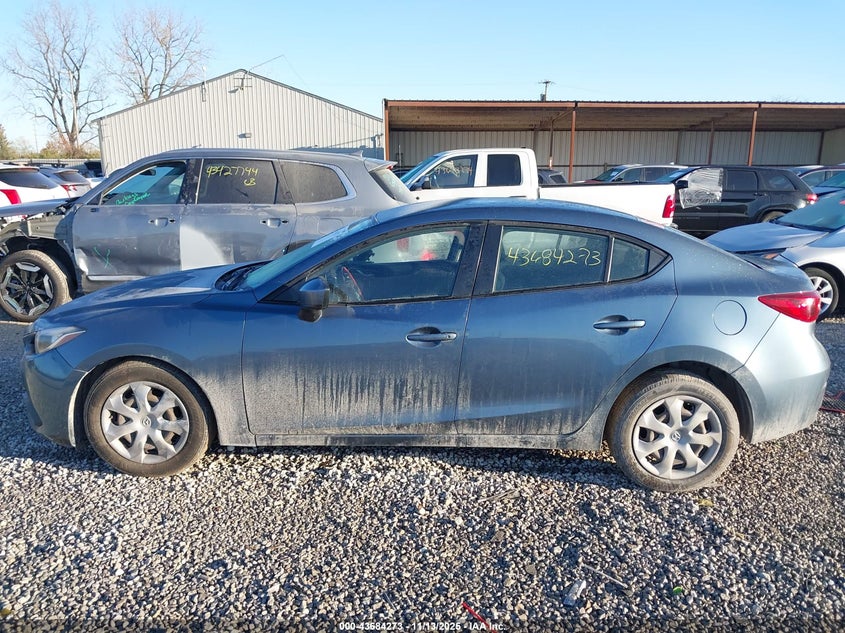 2014 Mazda Mazda3 I Sport VIN: JM1BM1U72E1117025 Lot: 43684273