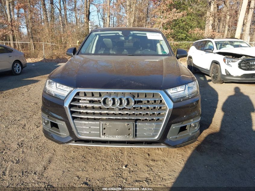 2018 Audi Q7 3.0T Premium VIN: WA1VAAF73JD013472 Lot: 43684286