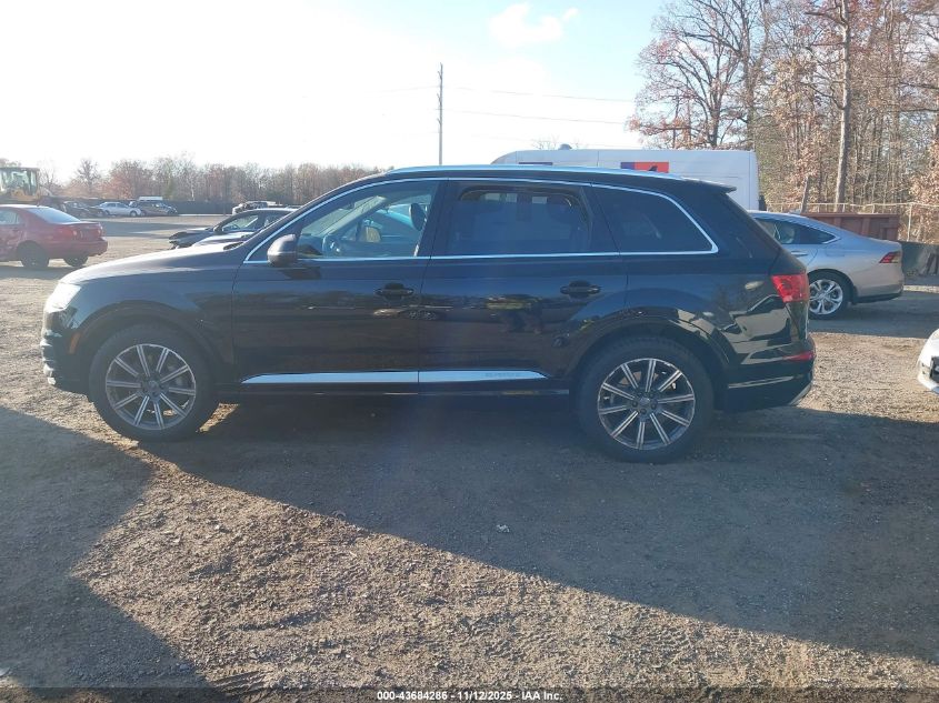 2018 Audi Q7 3.0T Premium VIN: WA1VAAF73JD013472 Lot: 43684286