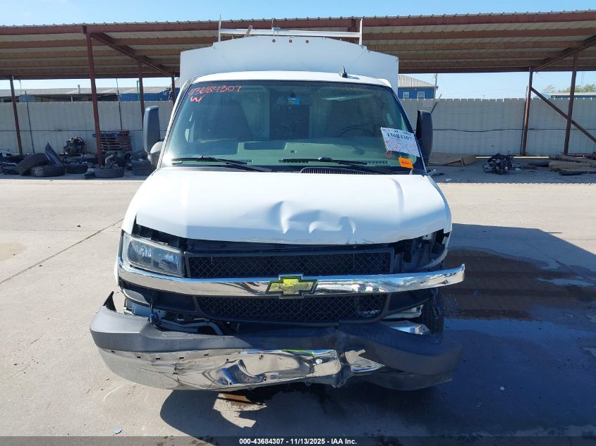 2019 Chevrolet Express Cutaway Work Van VIN: 1GB0GRFG7K1300009 Lot: 43684307