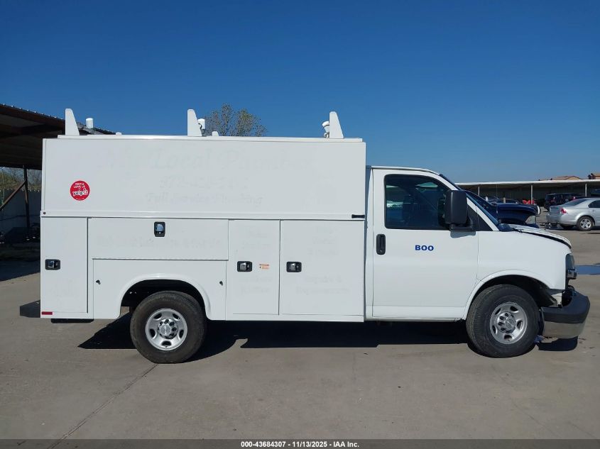 2019 Chevrolet Express Cutaway Work Van VIN: 1GB0GRFG7K1300009 Lot: 43684307