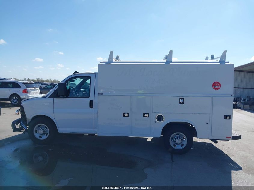 2019 Chevrolet Express Cutaway Work Van VIN: 1GB0GRFG7K1300009 Lot: 43684307