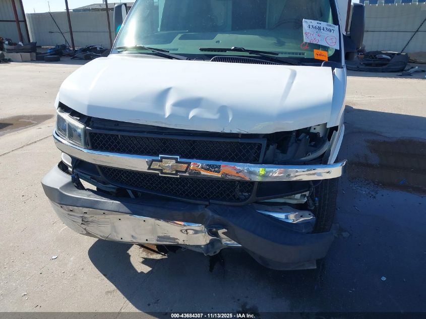 2019 Chevrolet Express Cutaway Work Van VIN: 1GB0GRFG7K1300009 Lot: 43684307
