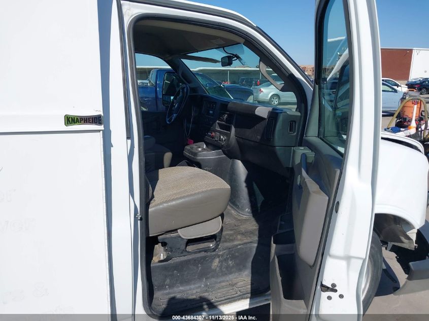 2019 Chevrolet Express Cutaway Work Van VIN: 1GB0GRFG7K1300009 Lot: 43684307