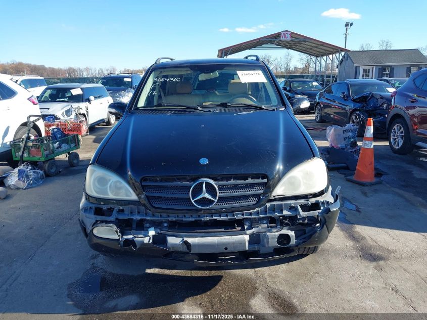 2003 Mercedes-Benz Ml 320 VIN: 4JGAB54E33A375537 Lot: 43684316