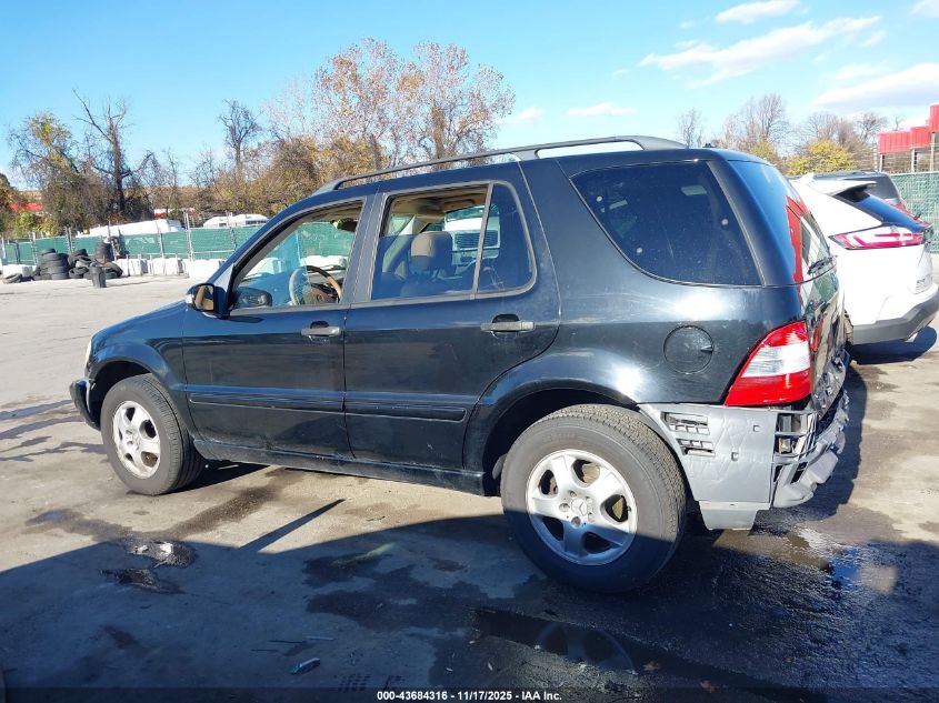 2003 Mercedes-Benz Ml 320 VIN: 4JGAB54E33A375537 Lot: 43684316