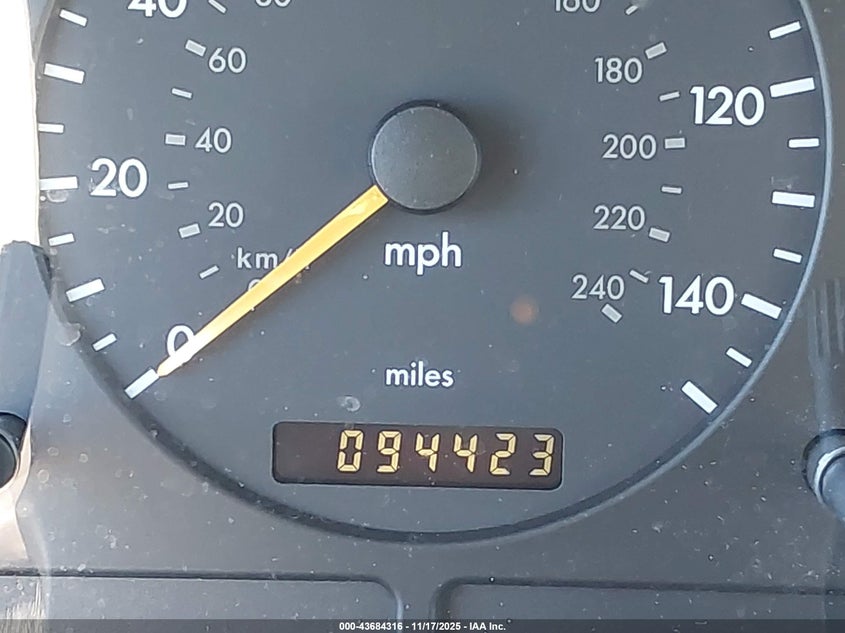 2003 Mercedes-Benz Ml 320 VIN: 4JGAB54E33A375537 Lot: 43684316