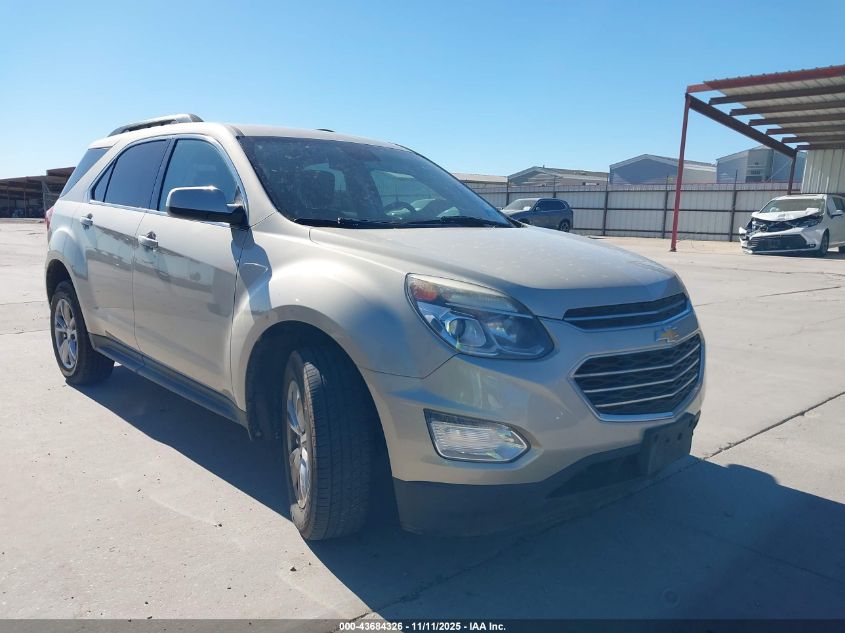 2016 CHEVROLET EQUINOX LT - 2GNALCEK7G1134534