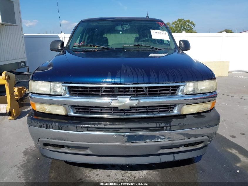 2005 Chevrolet Tahoe Ls VIN: 1GNEC13T85R218643 Lot: 43684332