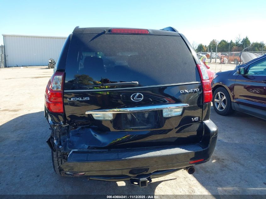 2008 Lexus Gx 470 VIN: JTJBT20X780160233 Lot: 43684341