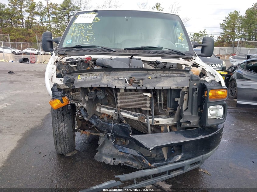 2012 Ford E-350 Super Duty Commercial VIN: 1FTSE3EL7CDA07295 Lot: 43684385