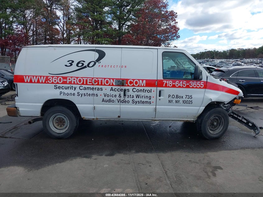 2012 Ford E-350 Super Duty Commercial VIN: 1FTSE3EL7CDA07295 Lot: 43684385