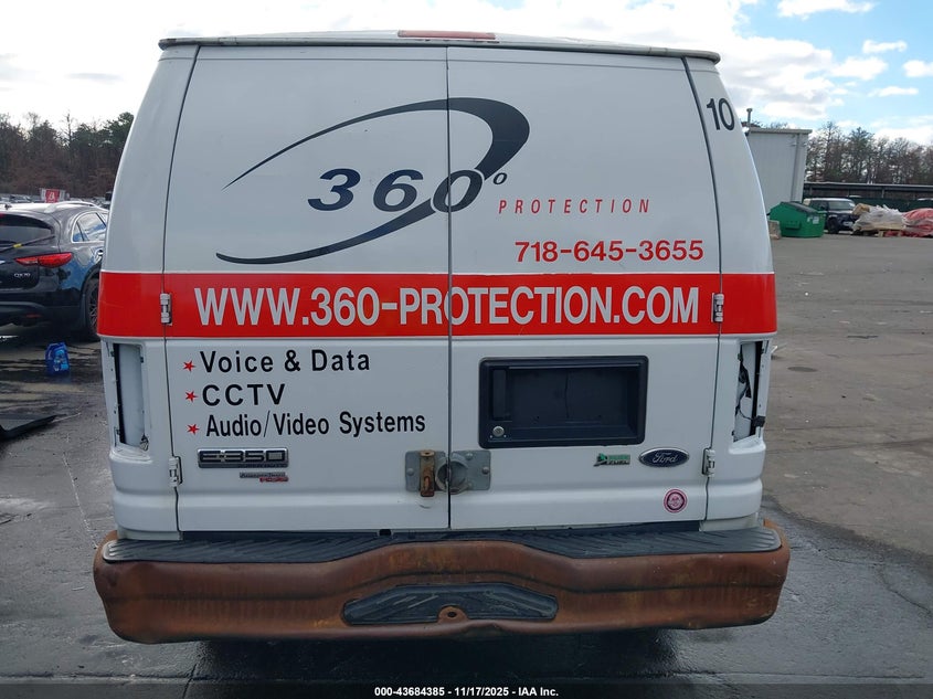 2012 Ford E-350 Super Duty Commercial VIN: 1FTSE3EL7CDA07295 Lot: 43684385