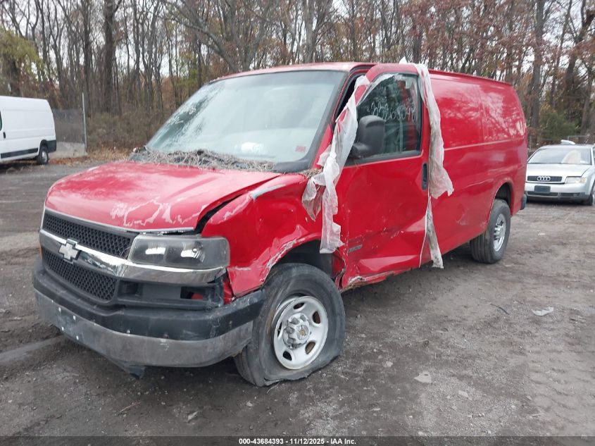 2006 Chevrolet Express Work Van VIN: 1GCHG35U661182351 Lot: 43684393