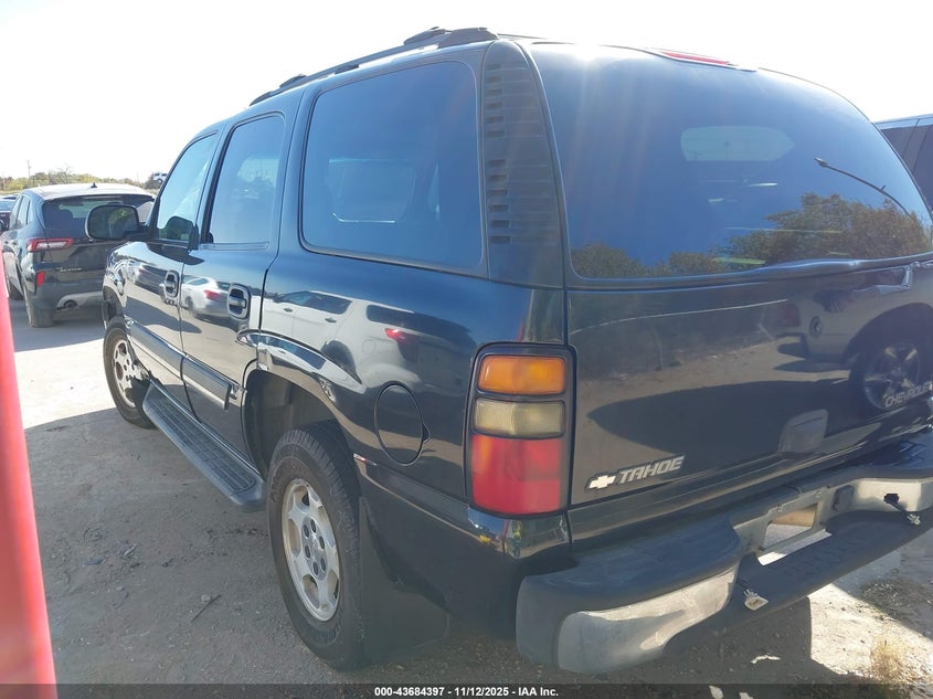 1GNEC13V05R182948 2005 CHEVROLET TAHOE photo no. 3