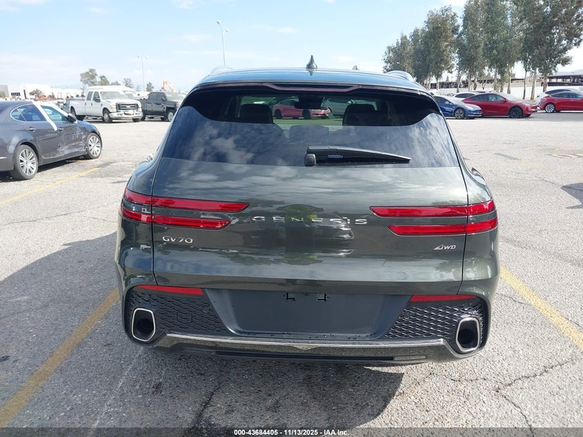 2025 Genesis Gv70 2.5T Awd VIN: KMUMADTBXSU203456 Lot: 43684405