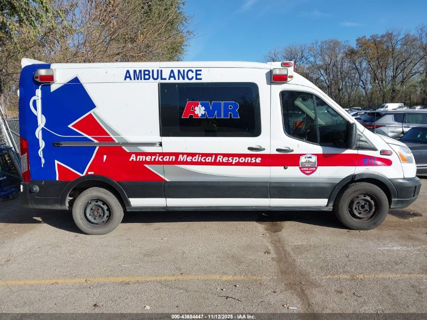 2016 Ford Transit-250 VIN: 1FDYR2CM8GKB48362 Lot: 43684447