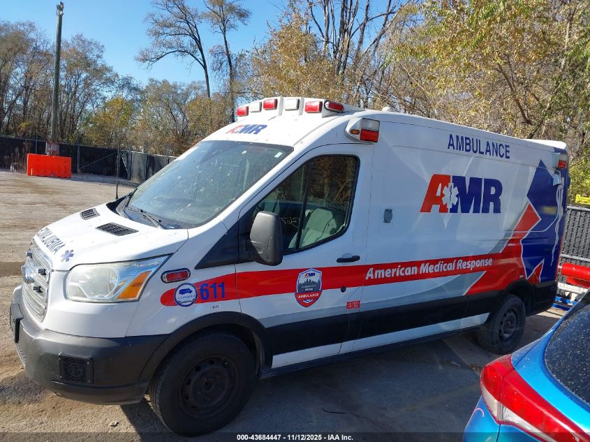 2016 Ford Transit-250 VIN: 1FDYR2CM8GKB48362 Lot: 43684447