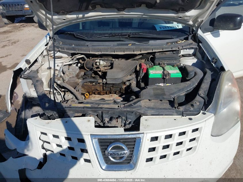 2009 Nissan Rogue S VIN: JN8AS58VX9W182588 Lot: 43684454