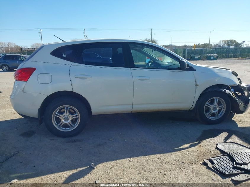 2009 Nissan Rogue S VIN: JN8AS58VX9W182588 Lot: 43684454