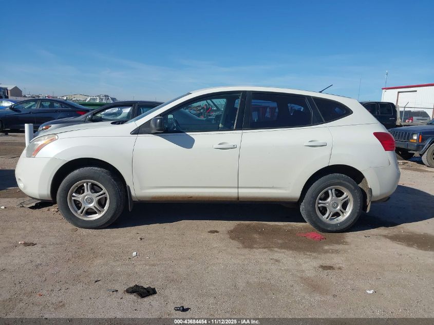 2009 Nissan Rogue S VIN: JN8AS58VX9W182588 Lot: 43684454