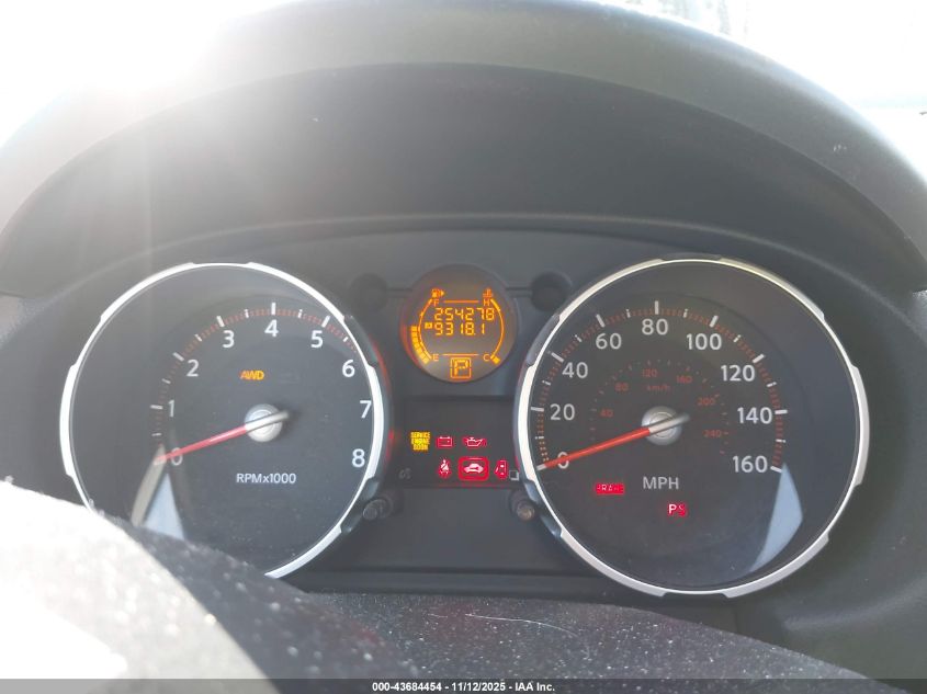 2009 Nissan Rogue S VIN: JN8AS58VX9W182588 Lot: 43684454