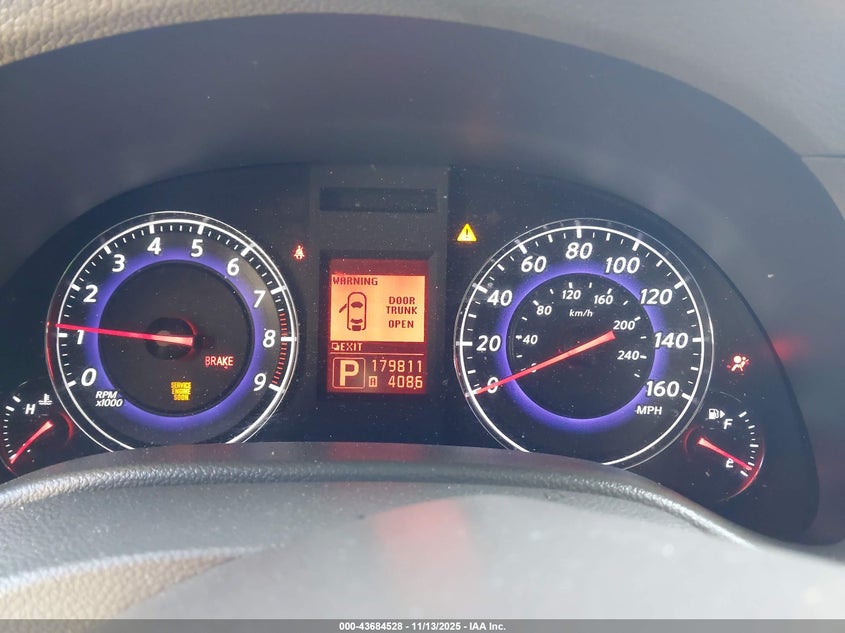 2009 Infiniti G37 VIN: JNKCV66E59M724405 Lot: 43684528