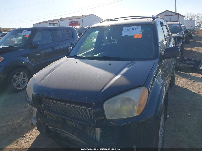 2002 Toyota Rav4 VIN: JTEHH20V526055378 Lot: 43684568