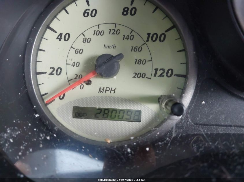 2002 Toyota Rav4 VIN: JTEHH20V526055378 Lot: 43684568