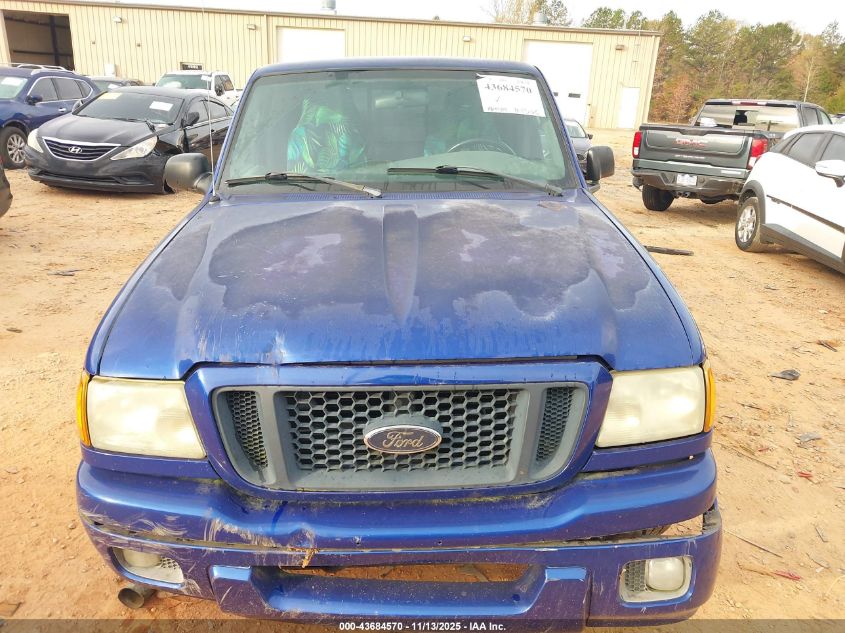 2004 Ford Ranger Edge VIN: 1FTYR14E24PA81858 Lot: 43684570