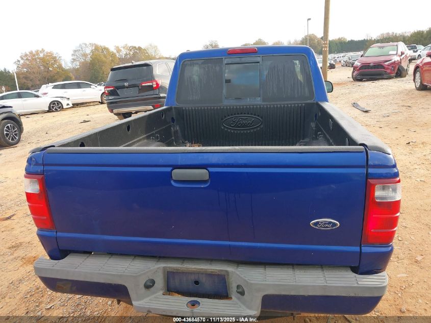 2004 Ford Ranger Edge VIN: 1FTYR14E24PA81858 Lot: 43684570