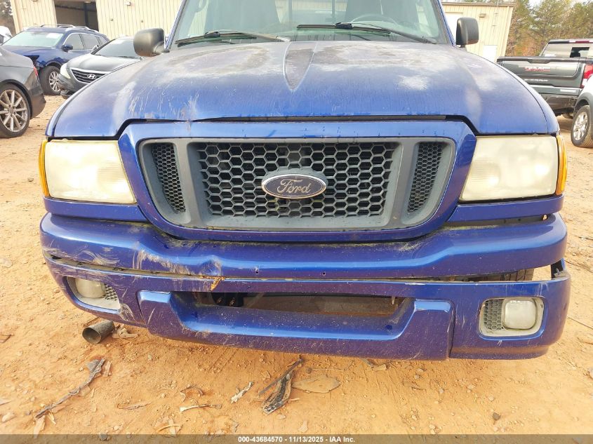 2004 Ford Ranger Edge VIN: 1FTYR14E24PA81858 Lot: 43684570