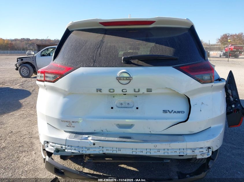 2024 Nissan Rogue Sv Intelligent Awd VIN: JN8BT3BB1RW440873 Lot: 43684578