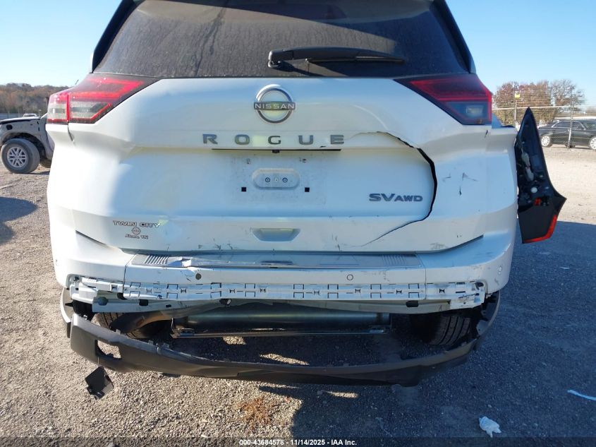 2024 Nissan Rogue Sv Intelligent Awd VIN: JN8BT3BB1RW440873 Lot: 43684578