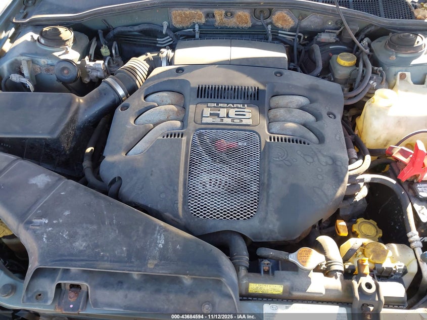 2002 Subaru Outback H6-3.0 L.l. Bean Edition VIN: 4S3BH806927638956 Lot: 43684594