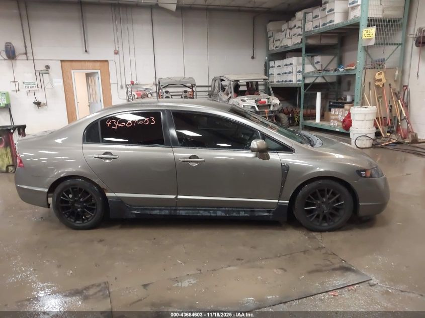 2008 Honda Civic Lx VIN: 2HGFA16518H313129 Lot: 43684603