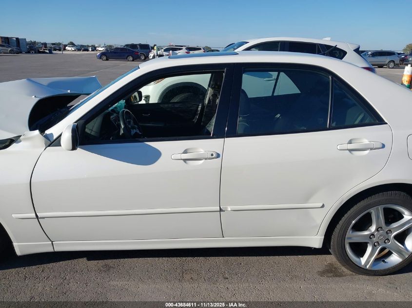 2005 Lexus Is 300 VIN: JTHBD192750099865 Lot: 43684611