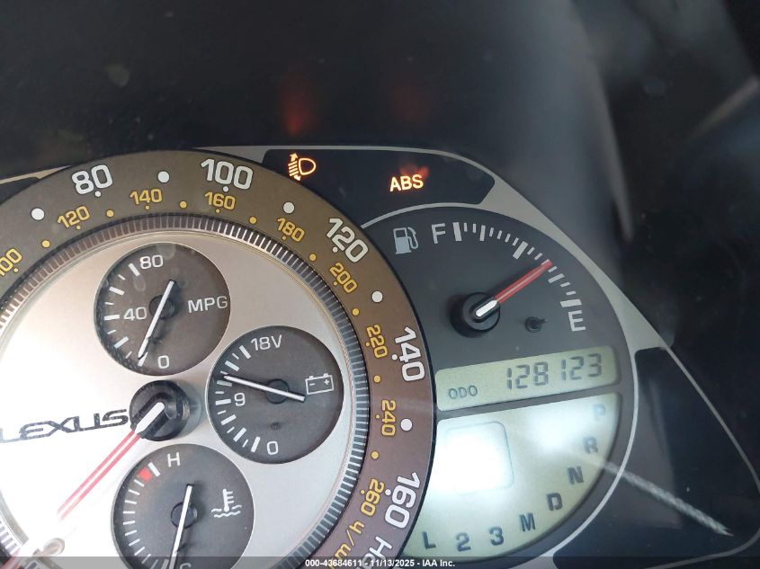 2005 Lexus Is 300 VIN: JTHBD192750099865 Lot: 43684611