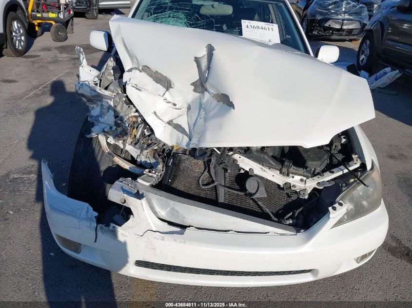 2005 Lexus Is 300 VIN: JTHBD192750099865 Lot: 43684611