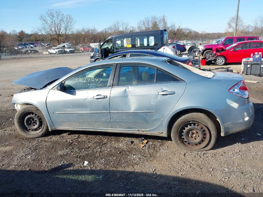 2008 Pontiac G6 Value Leader VIN: 1G2ZF57B084173889 Lot: 43684647