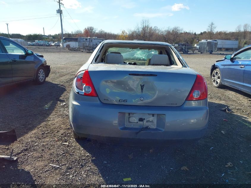 2008 Pontiac G6 Value Leader VIN: 1G2ZF57B084173889 Lot: 43684647