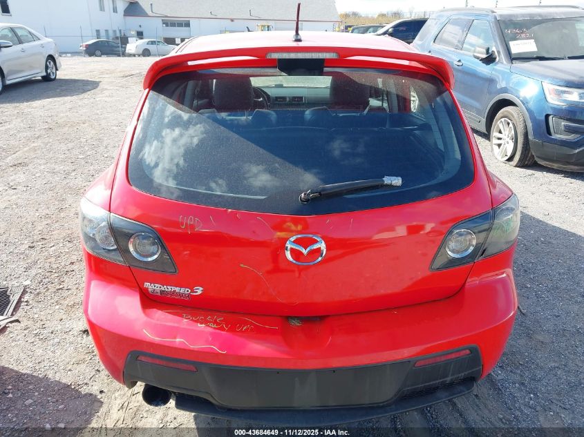2008 Mazda Mazdaspeed3 Grand Touring VIN: JM1BK34M281167239 Lot: 43684649