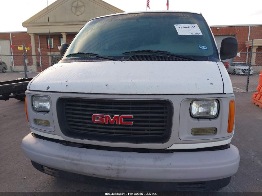 1999 GMC Savana Standard VIN: 1GTFG25M7X1067437 Lot: 43684651