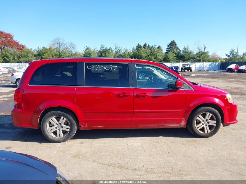 2013 Dodge Grand Caravan Crew VIN: 2C4RDGDG7DR535057 Lot: 43684697