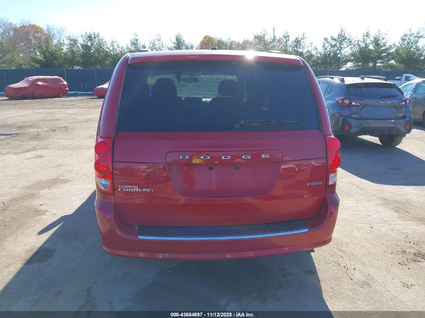 2013 Dodge Grand Caravan Crew VIN: 2C4RDGDG7DR535057 Lot: 43684697