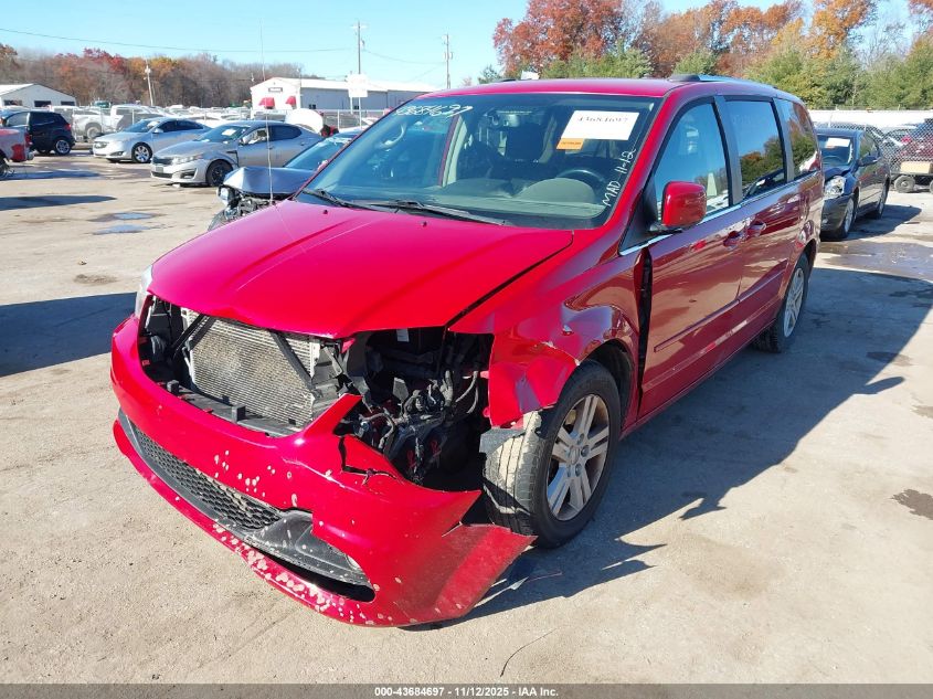 2013 Dodge Grand Caravan Crew VIN: 2C4RDGDG7DR535057 Lot: 43684697